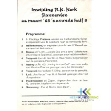 Pannerden 22-03-1968 Inwijding rk Kerk
